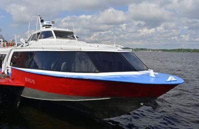 В Пермь прибыло восстановленное судно «Восход»
