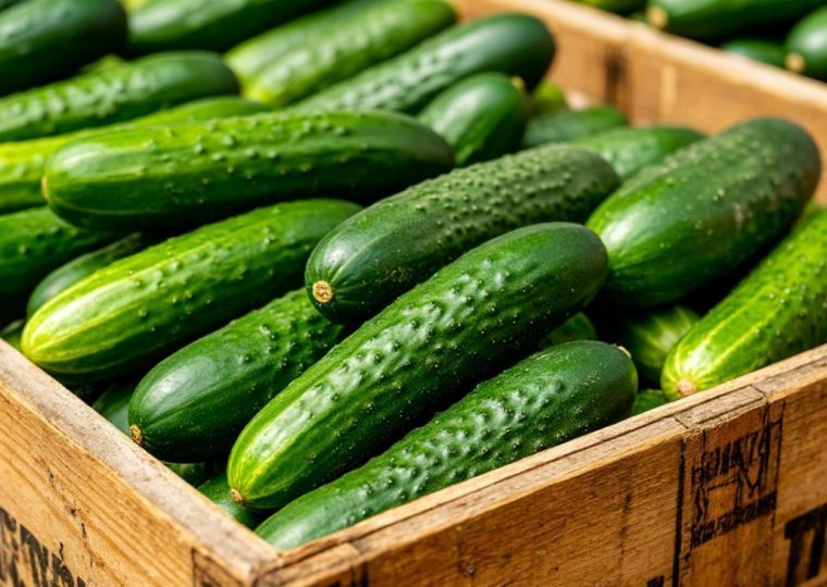 ​Ввоз свежих огурцов из Казахстана в Прикамье вырос более чем в четыре раза