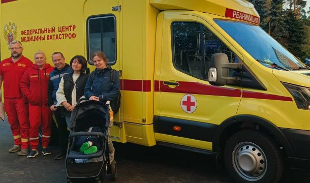 ​Пермские врачи эвакуировали в Москву 11-дневного ребенка с редкой врожденной патологией