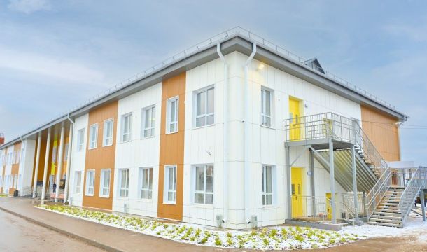 ​Строительство детского сада в Очере близится к завершению