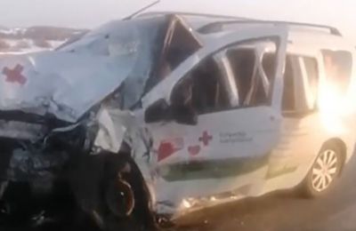 Сотрудники ГИБДД выясняют обстоятельства аварии, произошедшей в Кудымкарском муниципальном округе